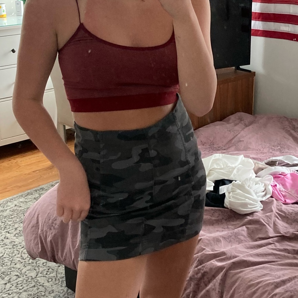 CAMO SKIRT
